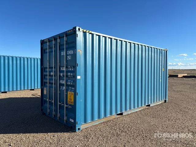 2024 20 ft High Cube Storage Container