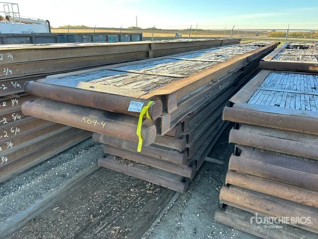 Quantity of (8) Custom Built Rig Mats