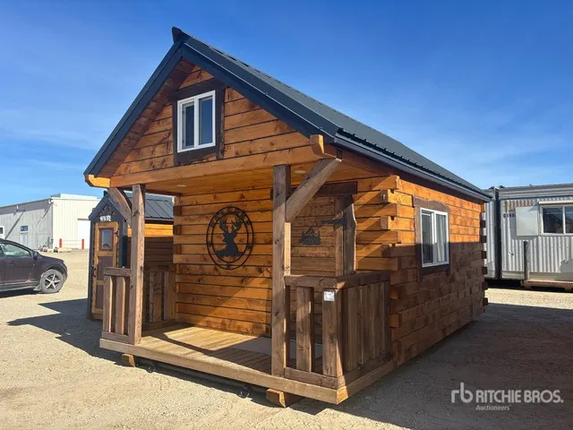 12 ft x 20 ft Skid Mounted Cabin (Unused)