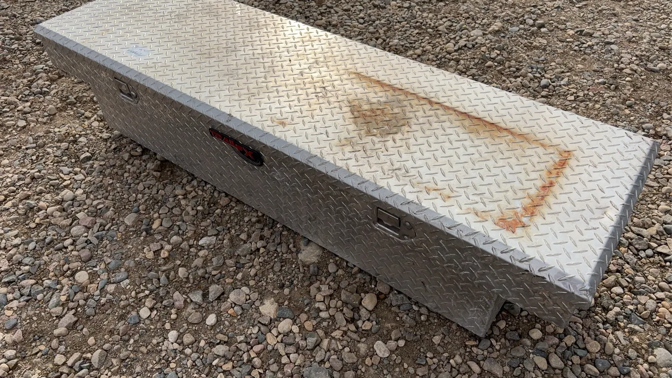 TrailFX Checker Plate Truck Tool Box