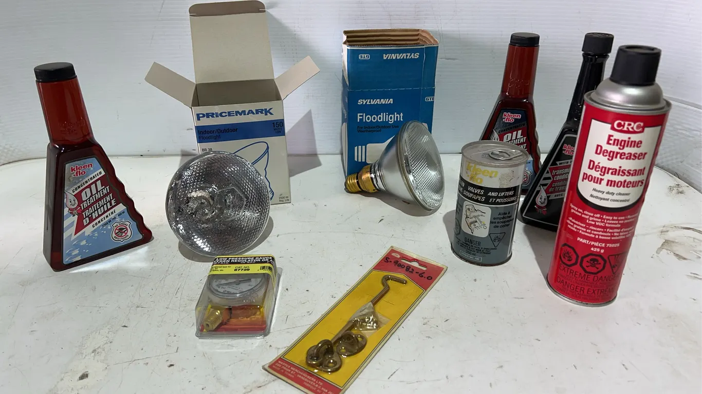 Floodlights & Automotive Grease