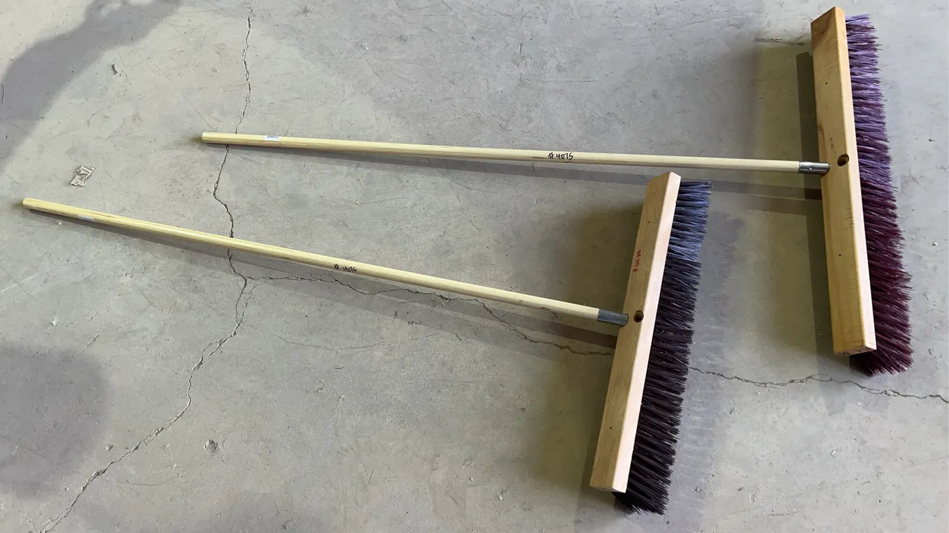 2- Push Brooms