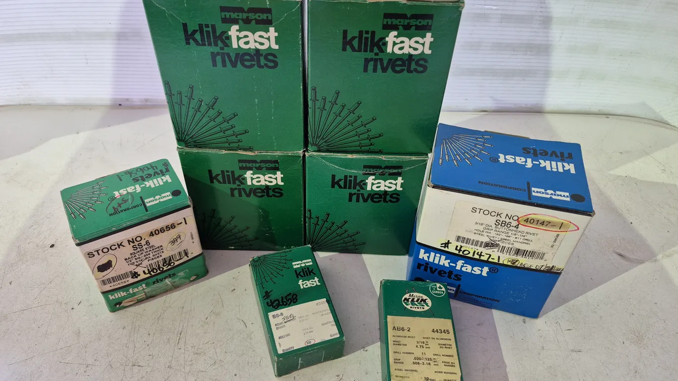 Klik-Fast Rivets