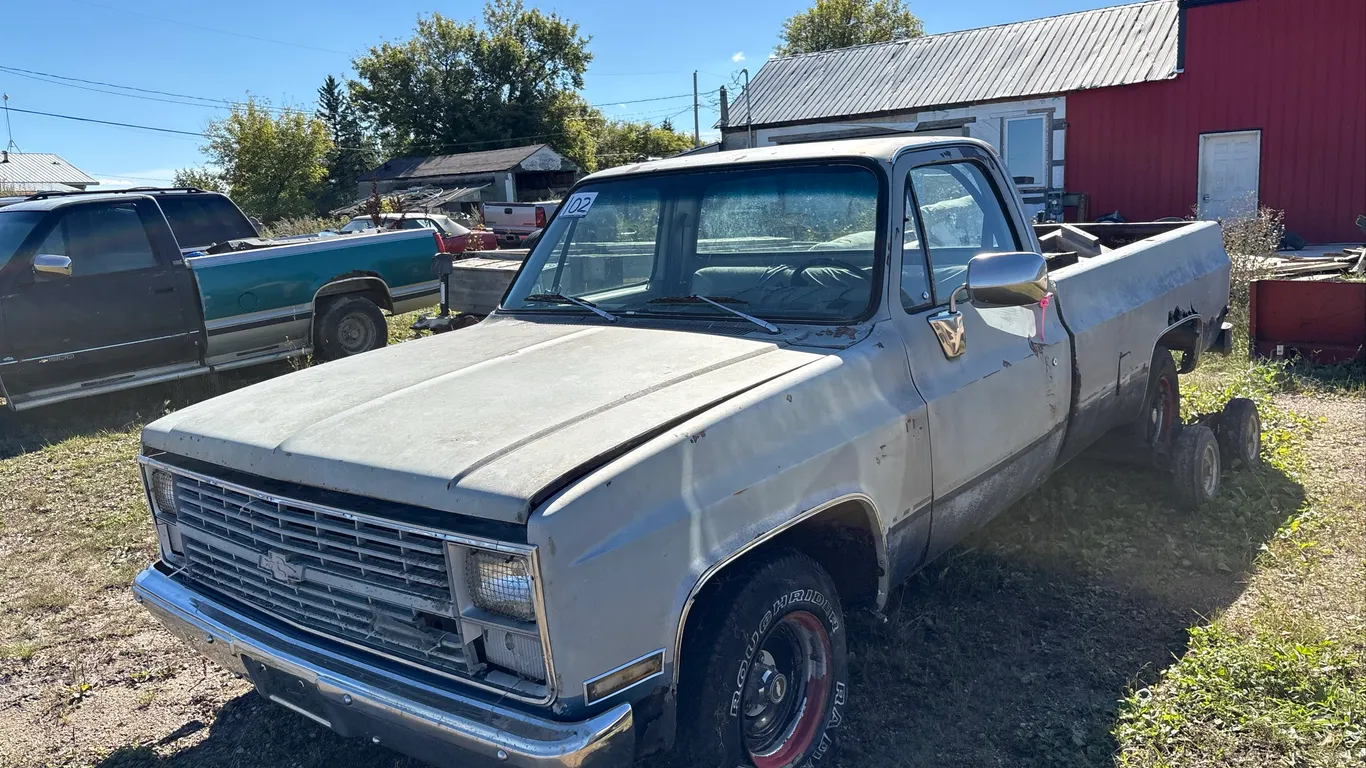1983 CHEVROLET C/R 10/1500 REG CAB 2WD - NOT RUNNING