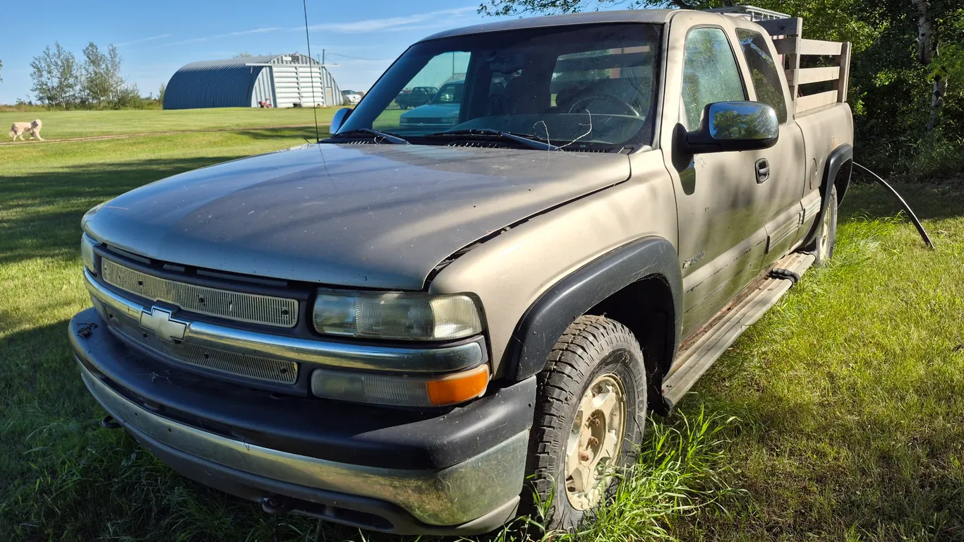 2001 CHEVROLET SILVERADO 1500 EXT CAB 4WD