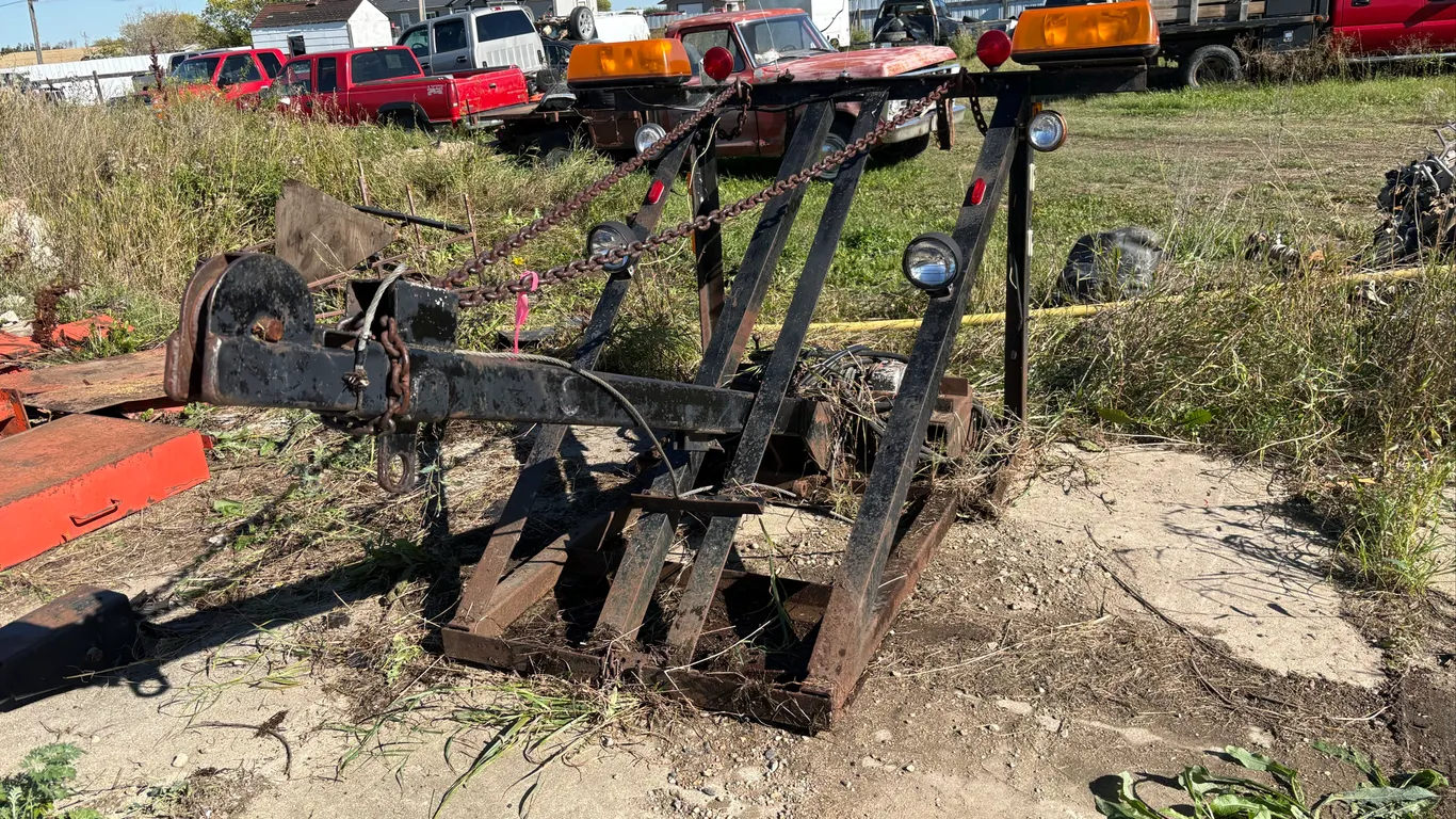 HOMEBUILT WRECKER BOOM SLIDE IN TRUCK BOX