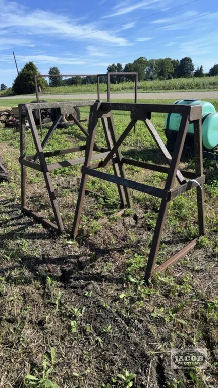 (2) HD STEEL SAW HORSES