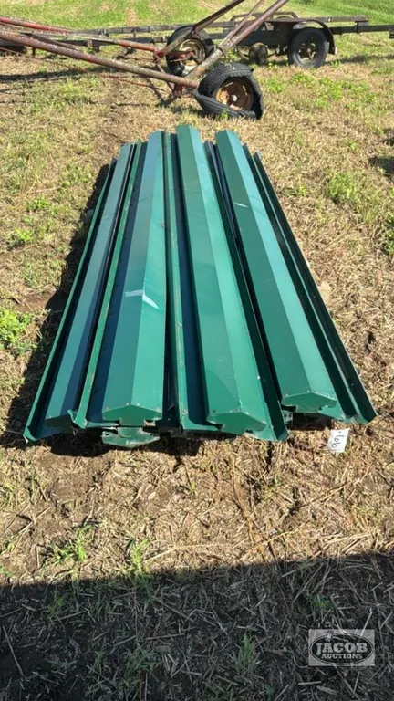 (9) 10FT LENGTHS OF USED VENTED ROOF CAP