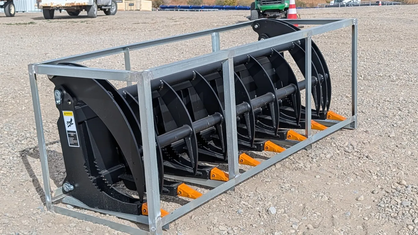 Unused 2026 78" Heavy Grass Fork Grapple Rake