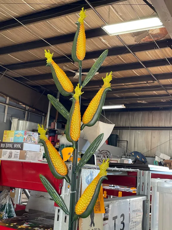 (2) Metal Corn Stalks (T3)