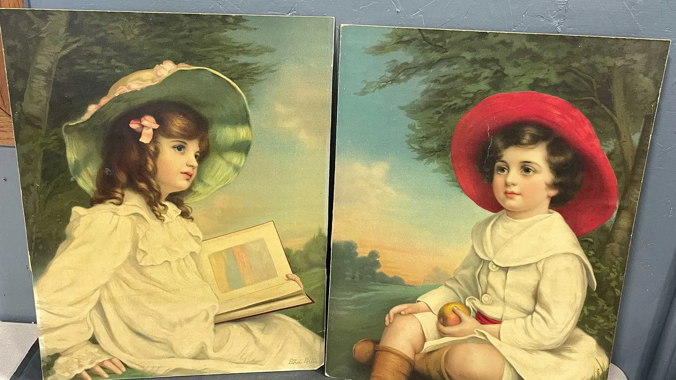 Ethel Porter Vintage Prints (T4)