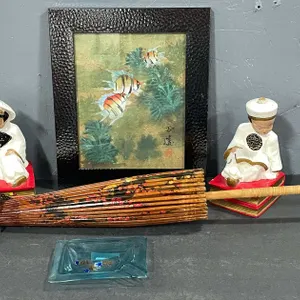 Vintage Asian Decor Lot (T4)