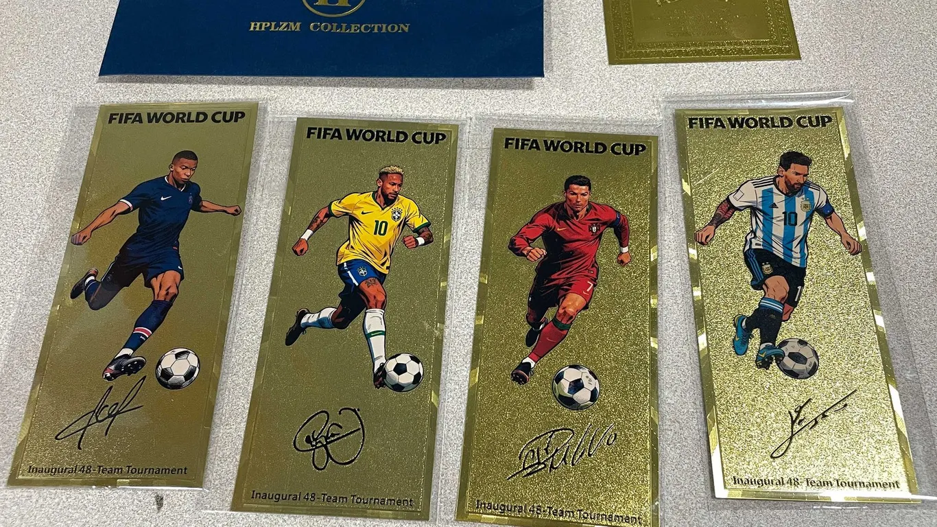 FIFA World Cup Gold Foil Banknotes (T3)