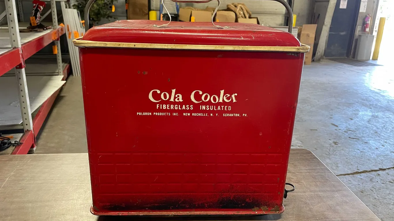Vintage Poloron Cola Cooler (CW)