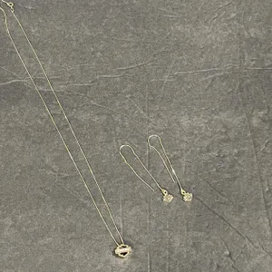 Harley Davidson Necklace and Earrings (FR1)