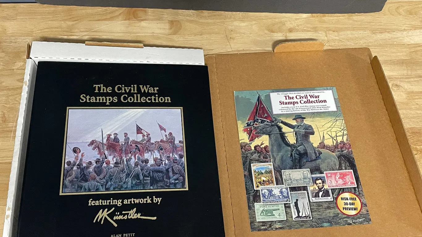 Mort Kunstler Civil War Prints and Stamps (T-5)