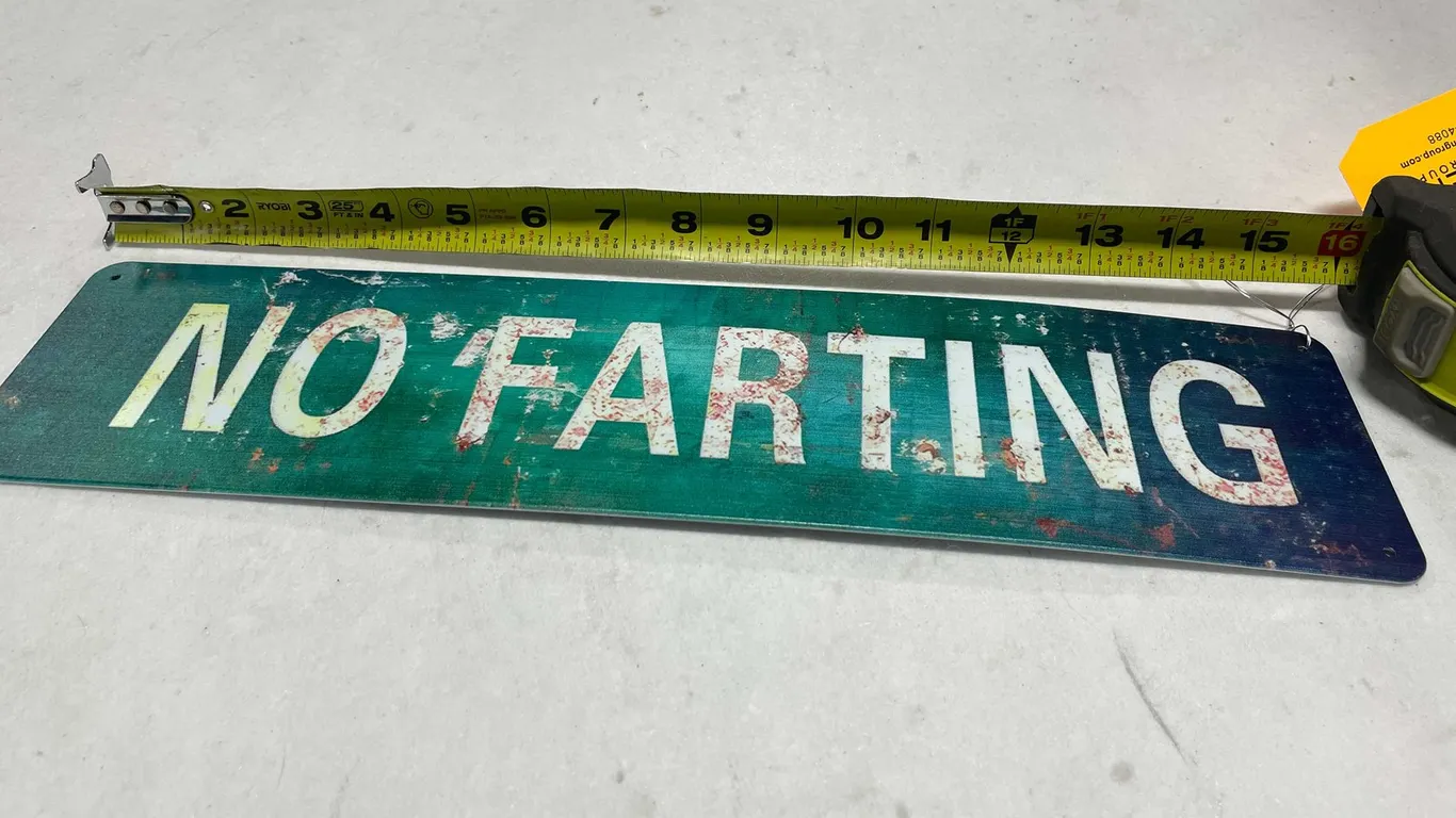 Metal Novelty Sign (T-2)