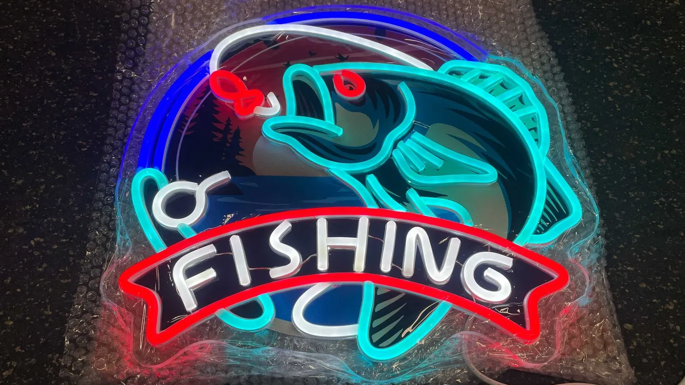 LED Neon Style Fishing Light (T-2)