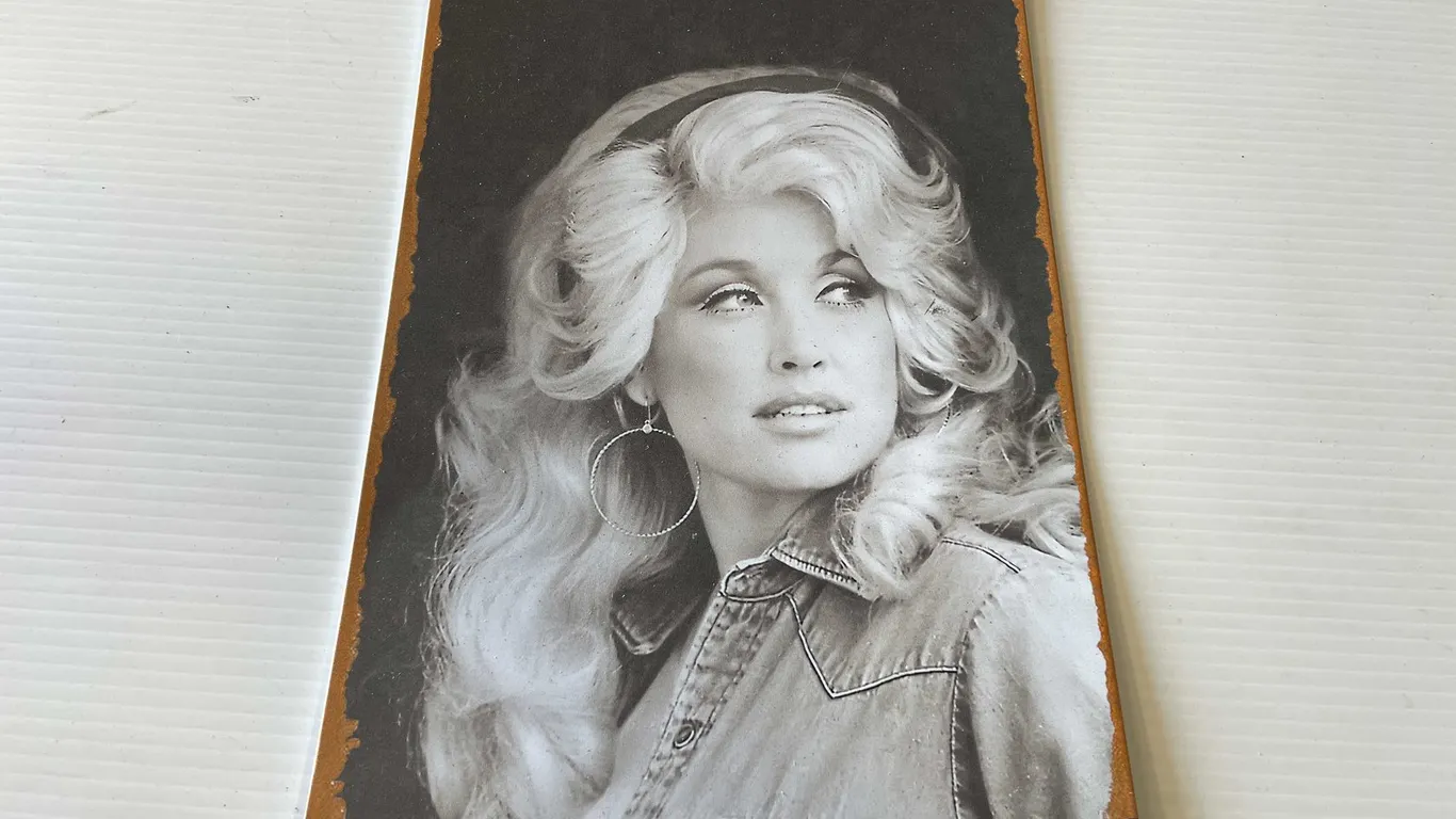 Dolly Parton Metal Sign (T5)