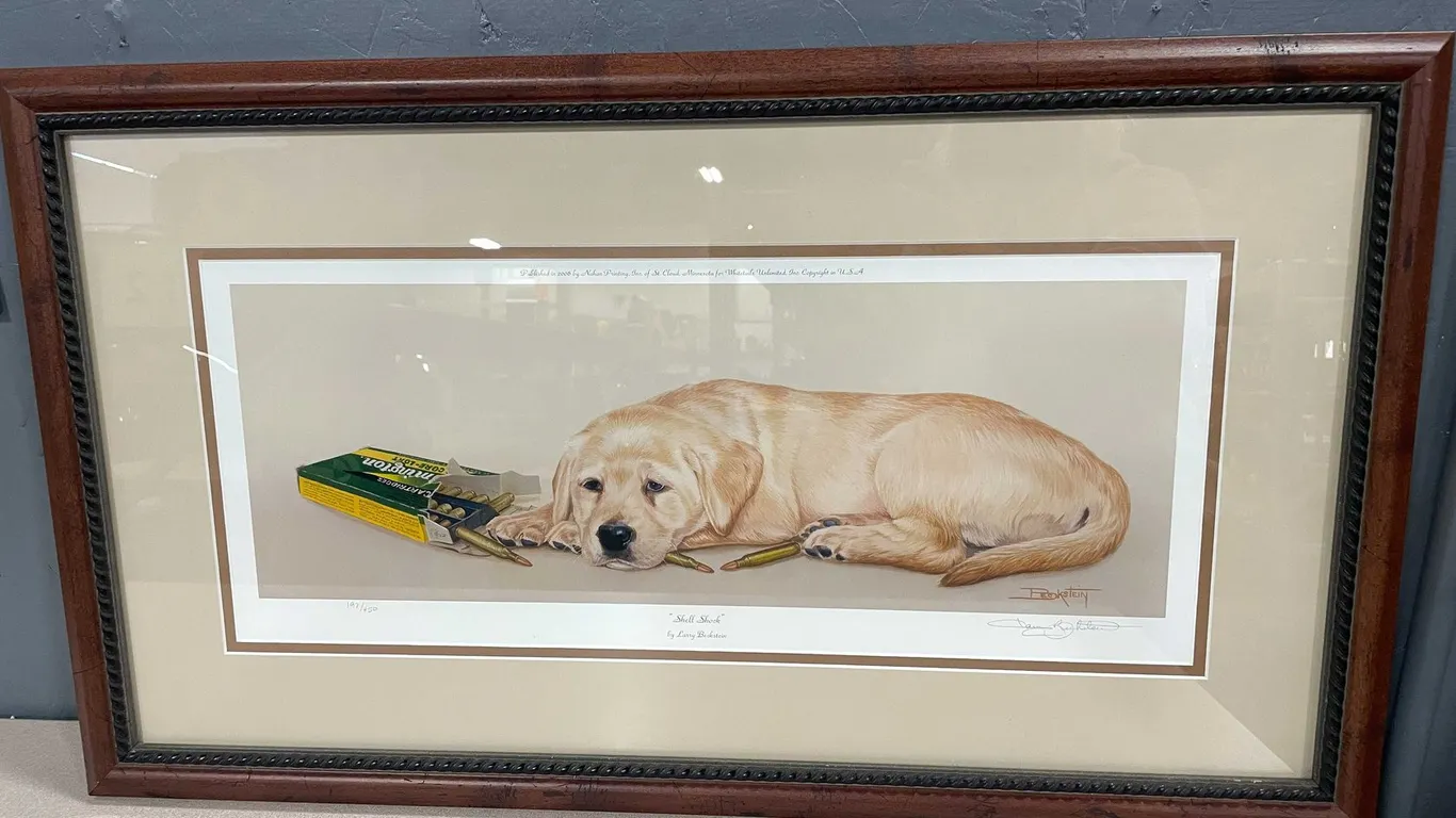 Shell Shock by Larry Beckstein Signed and Numbered Print (T4)