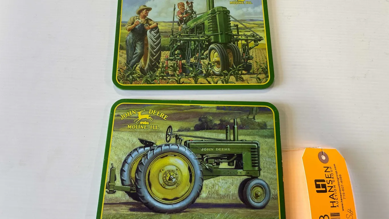 John Deere Metal Wall Plaque Signs (T5)