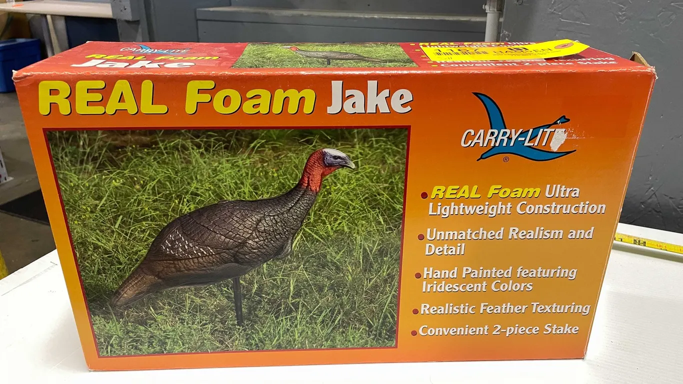 Real Foam Jake Turkey Decoy (T5)