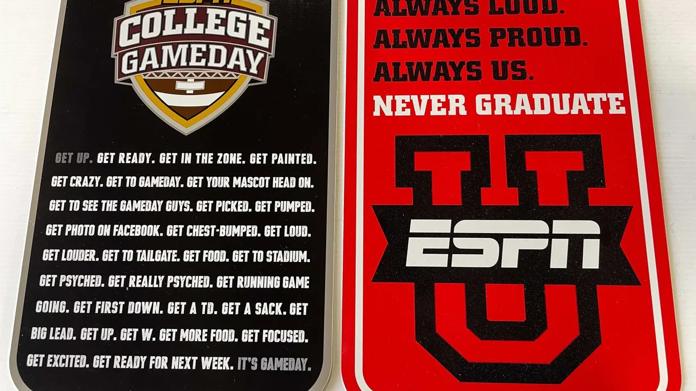 ESPN College GameDay Signs (T5)