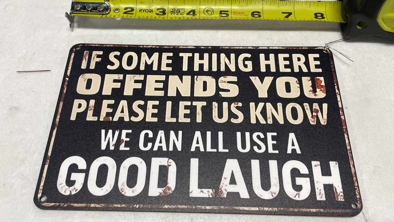 Novelty Sign (T-2)