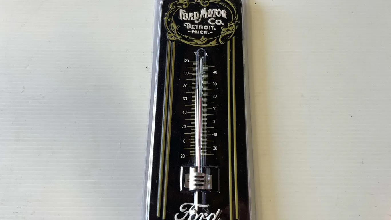 Ford Motor Company Metal Thermometer (T5)