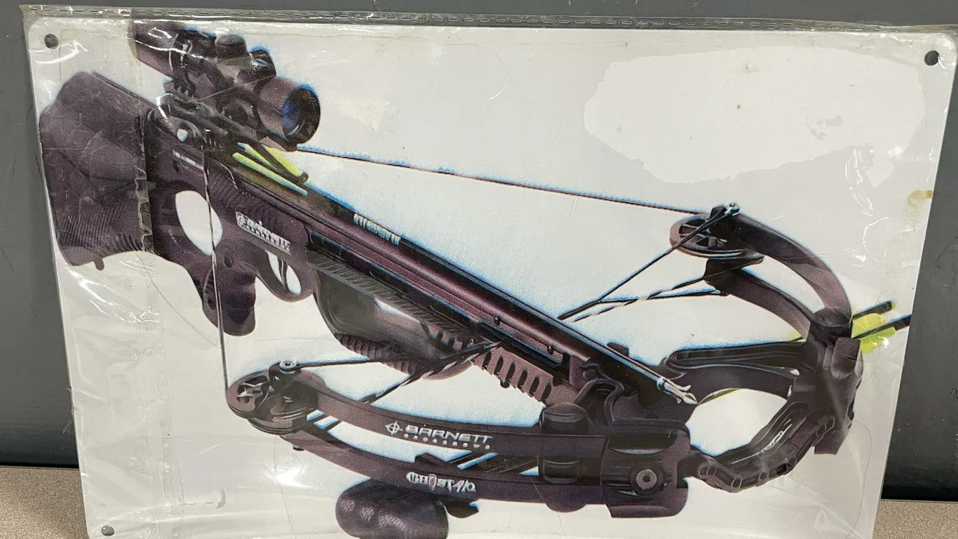 Barnett Ghost 410 CRT Crossbow Metal Sign (T3)