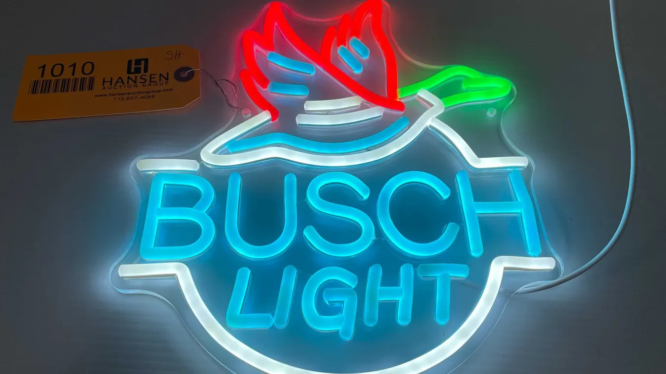 Busch Light Duck LED Neon Style Light (T6)