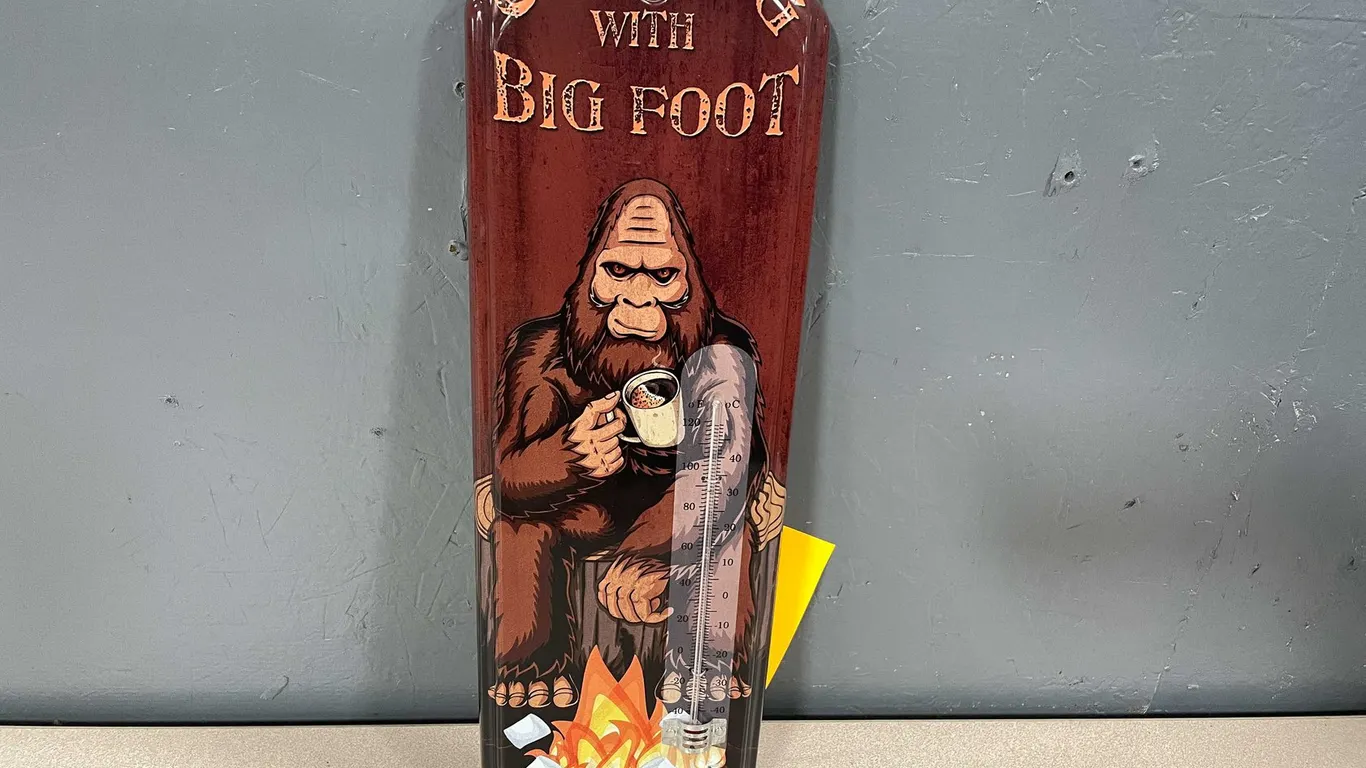 Camping with Bigfoot Thermometer (T3)