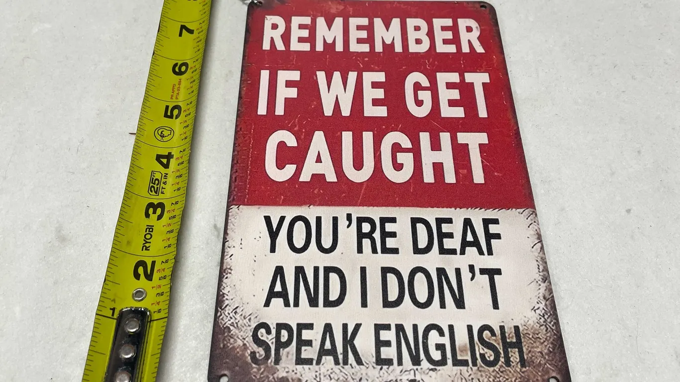 Novelty Sign (T-2)