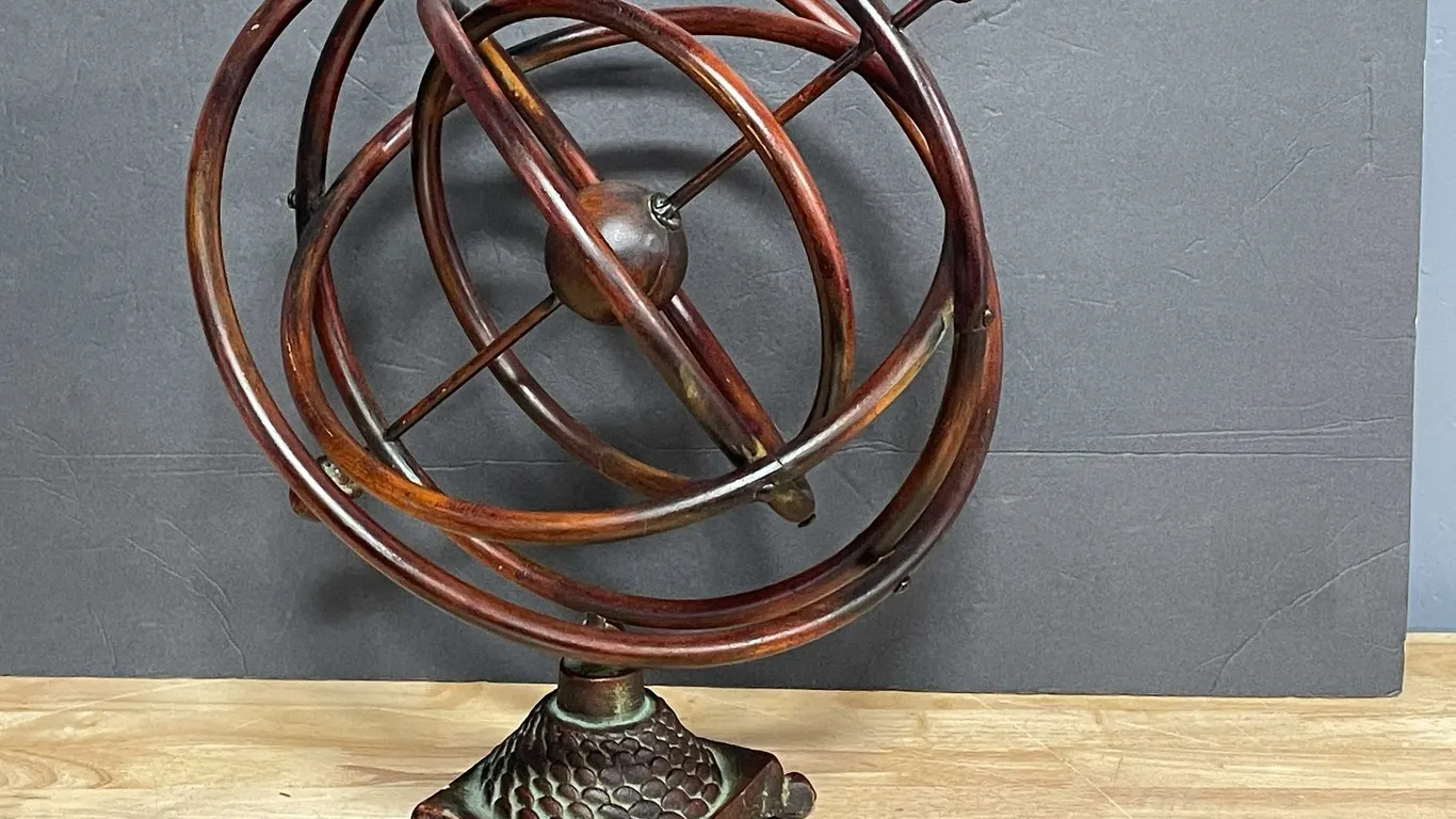 Metal Nautical Armillary Astrolabe (T5)