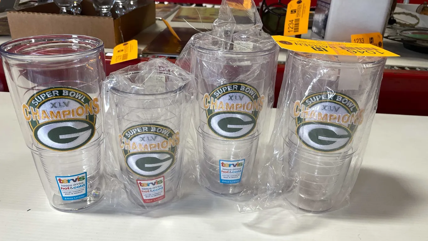 Green Bay Packers Tervis Tumblers (T5)