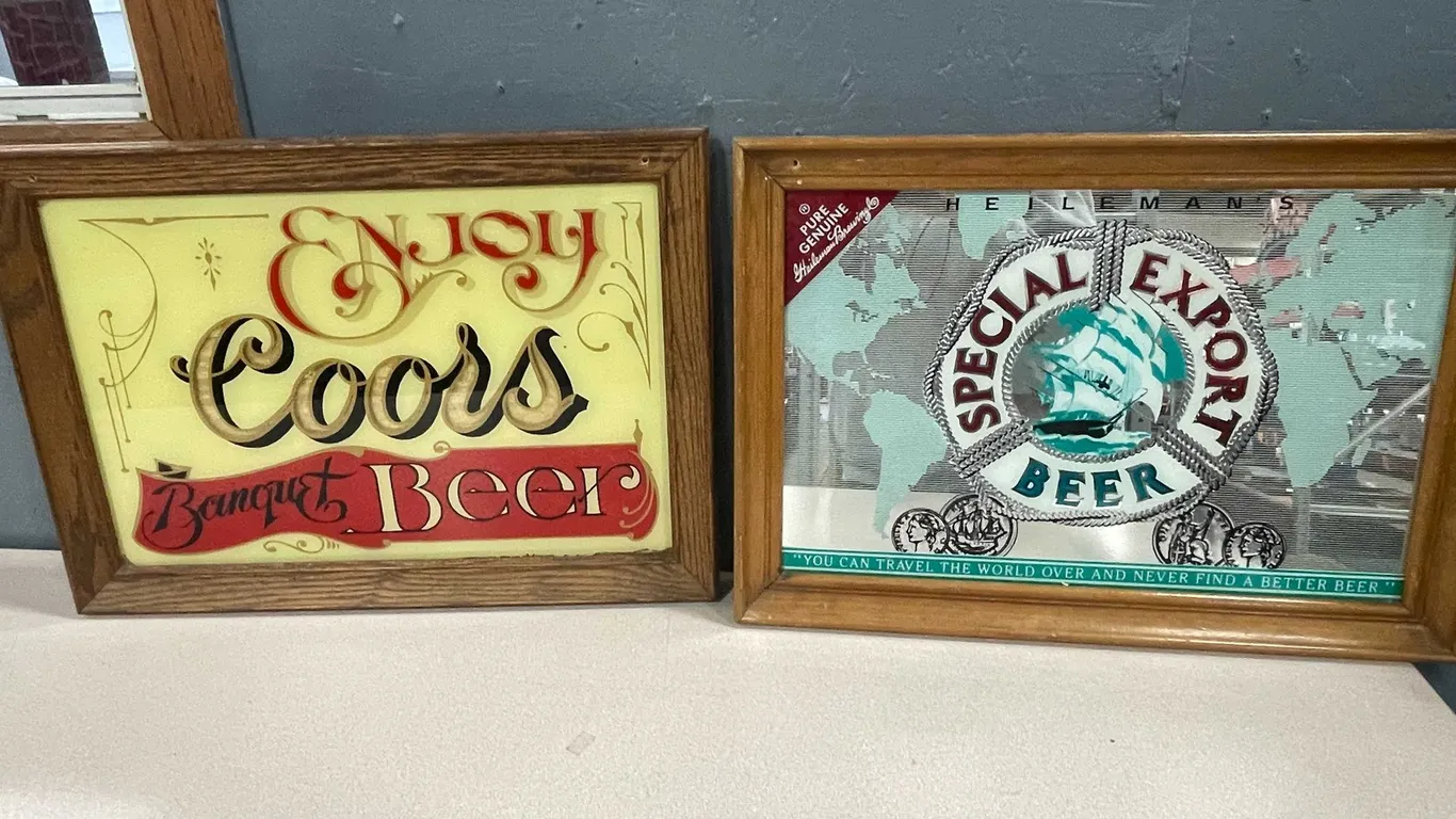1970s Coors Special Export Signs (T4)