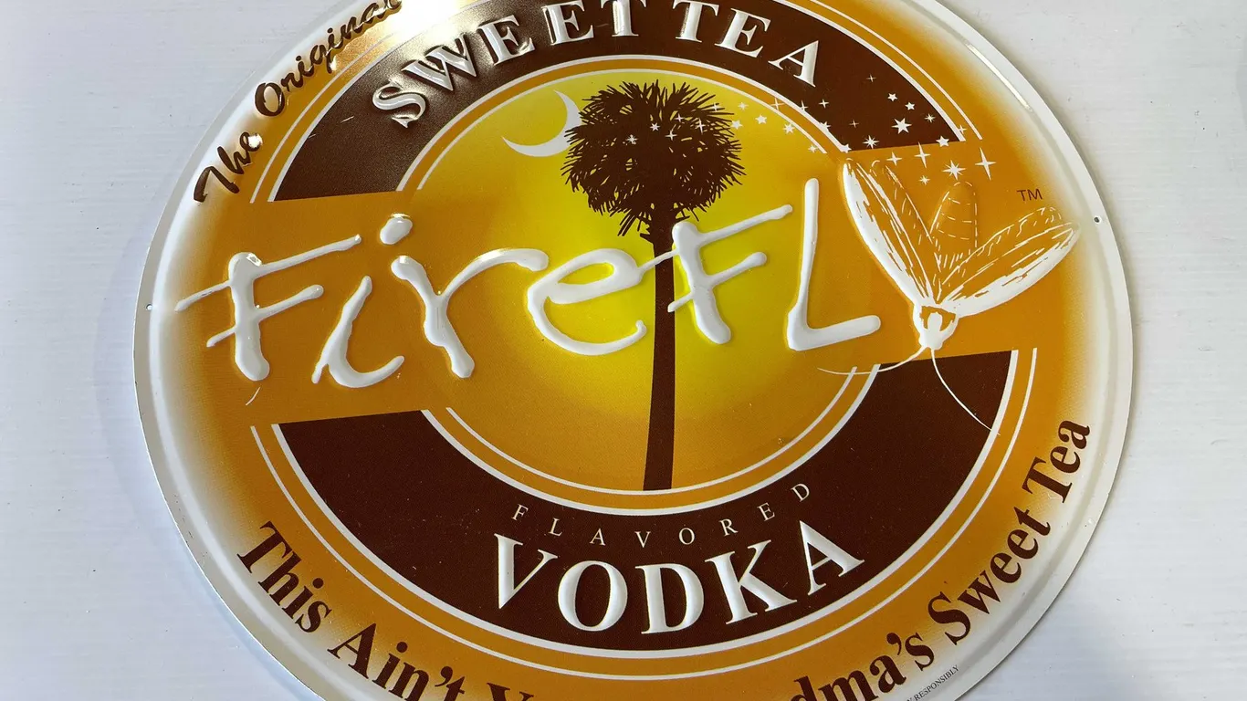Firefly Sweet Tea Flavored Vodka Metal Sign (T5)