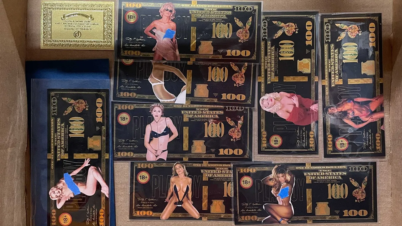 Playboy Gold Foil Banknotes Set (T5)