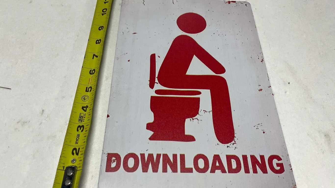 Metal Novelty Sign (T-2)