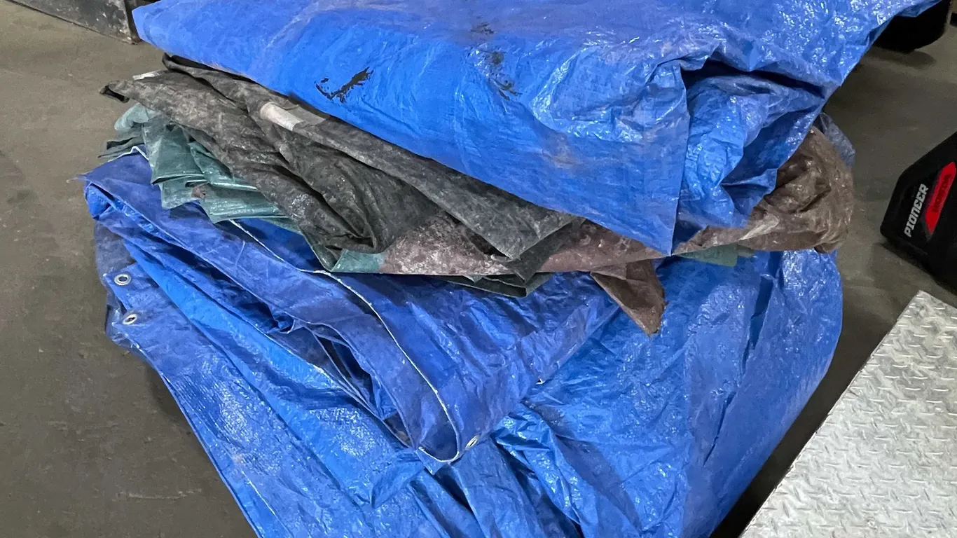 Half Pallet of Tarps (F)