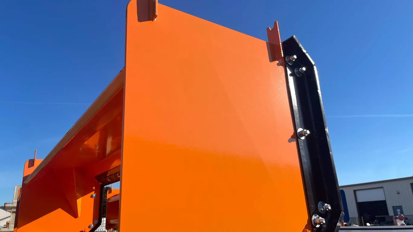 10' Quick Tach Pusher with Steel Blade (06)
