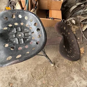 (2) Vintage Tractor Seats