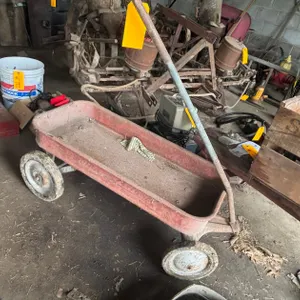 Vintage Metal Wagon