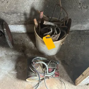 Vintage Garden Hand Tools and Vintage Motor