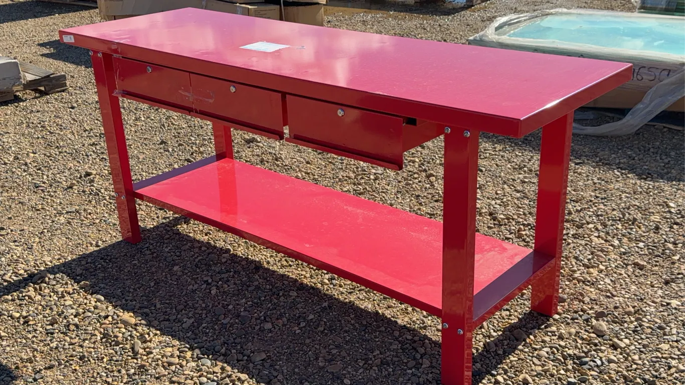3 Drawer Metal Workbench