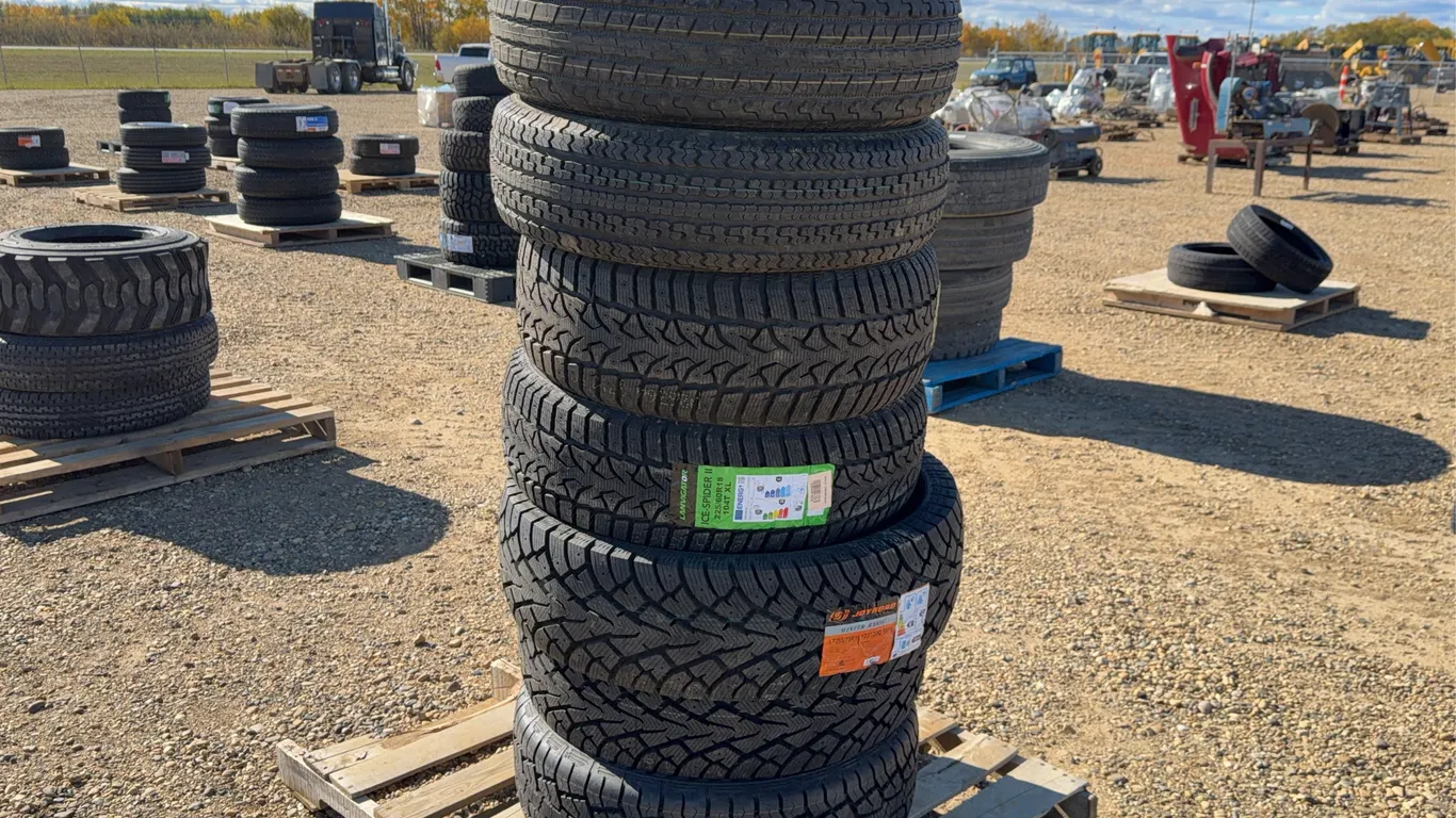 QTY of (7) Miscellaneous Unused Tires without Rims