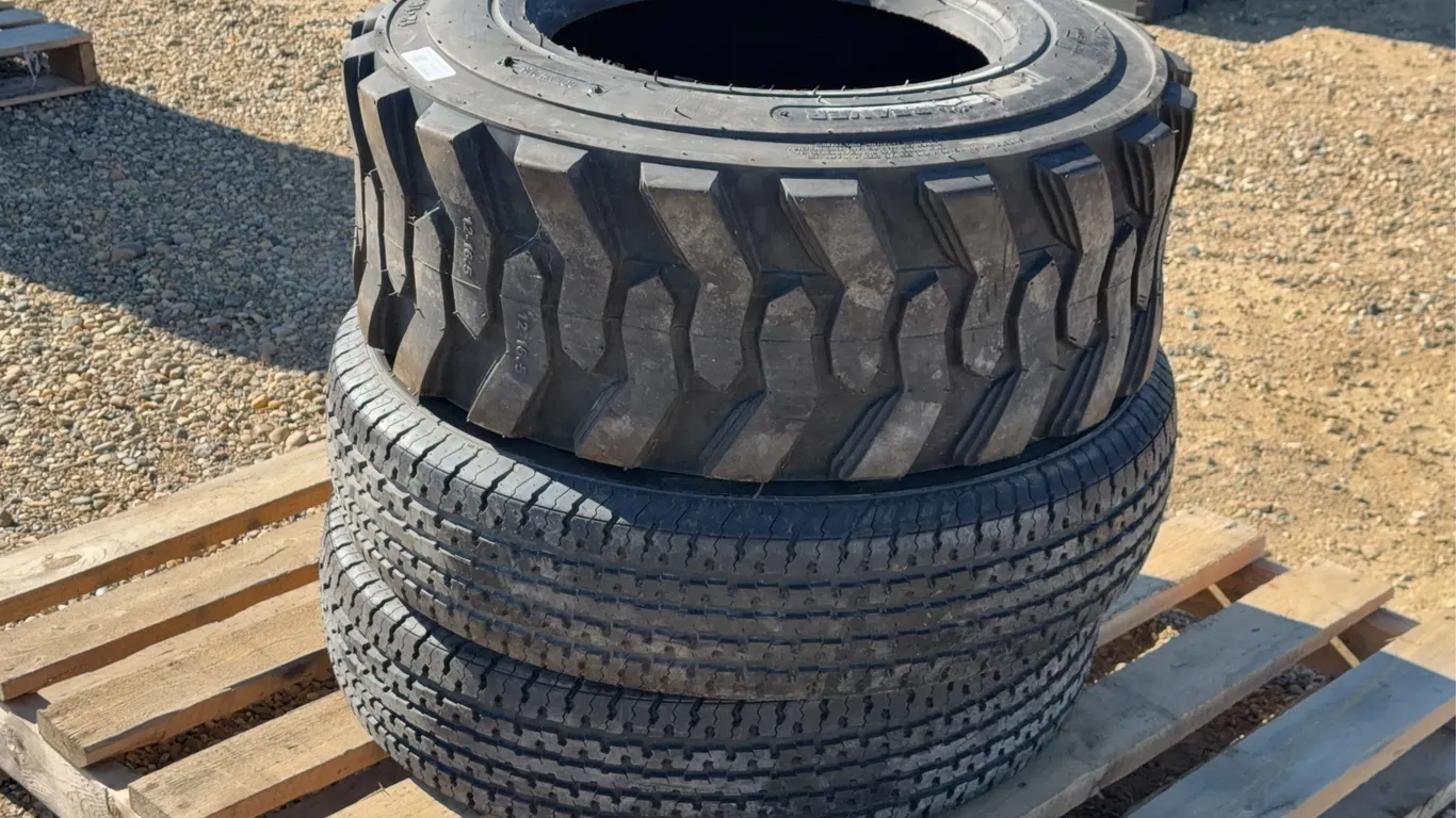 QTY of (3) Miscellaneous Tires without Rims