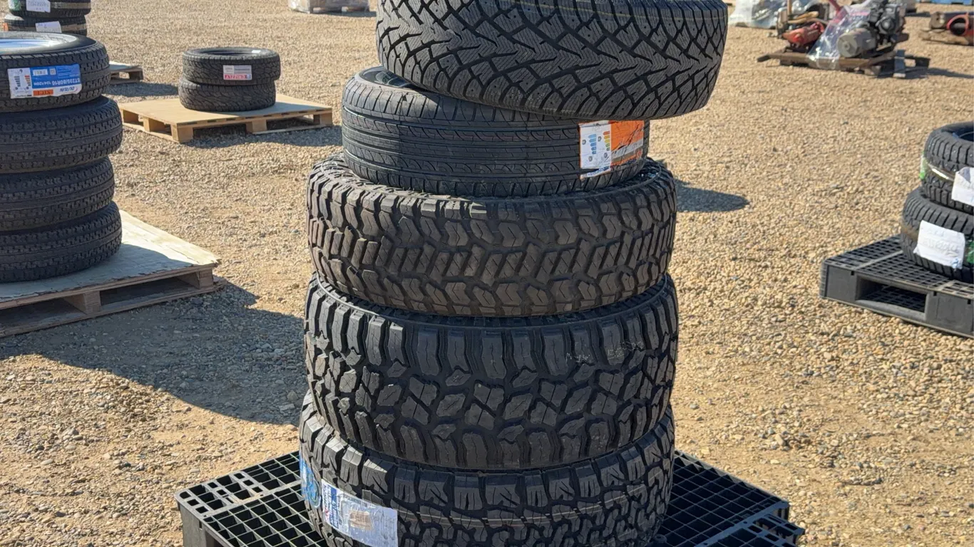 QTY of (5) Miscellaneous Tires without Rims