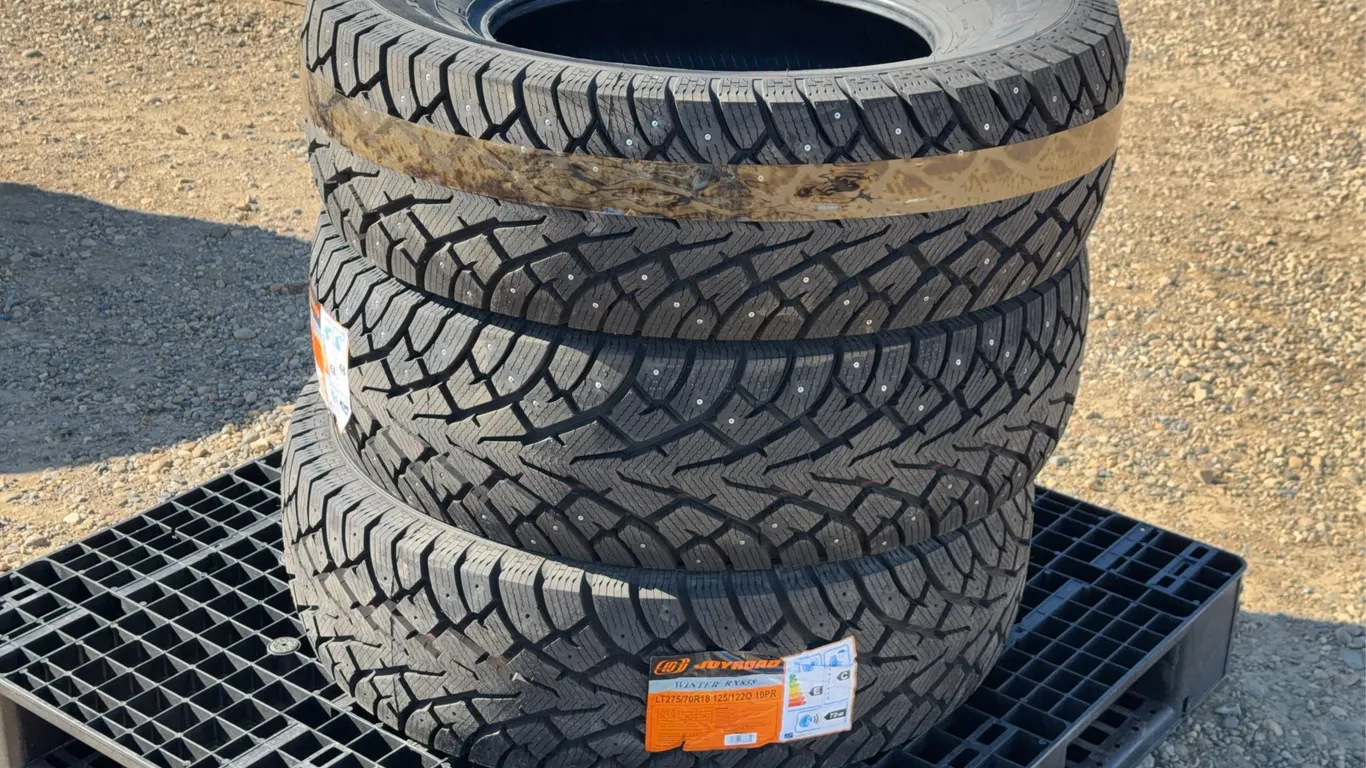 QTY of (3) LT275/70R18 Tires without Rims