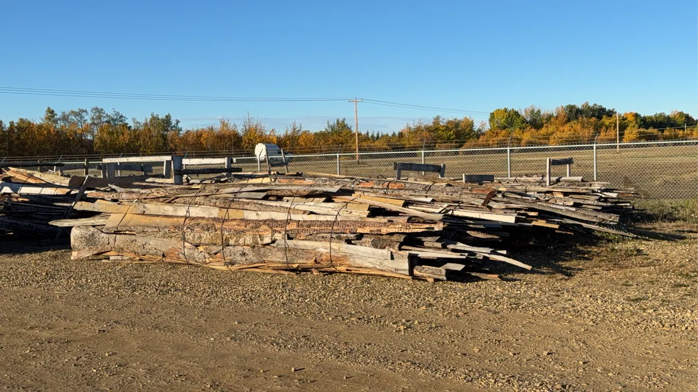 (4) Bundles Misc Wood